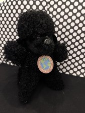 dan dee plush Black French Poodle
