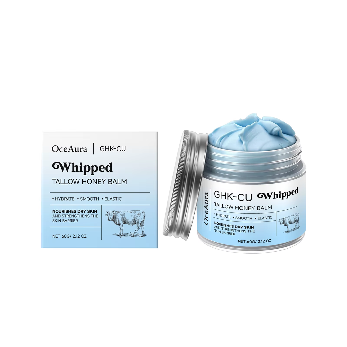 ghk cu beef tallow Copper Peptides GHK-Cu Beef Tallow for Skin Natural Face and Body  Moisturizer