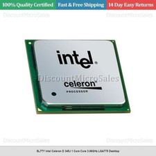 SL7TY Intel Celeron D 345J 1 Core Core 3.06GHz LGA775 Desktop