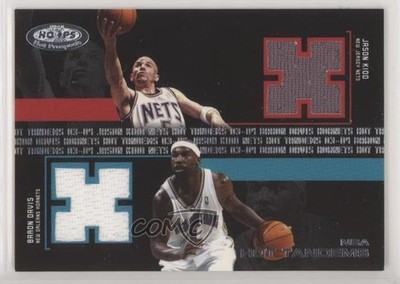 2003-04 Hoops Hot Prospects Tandems 68/100 Baron Davis Jason Kidd #JK-BD HOF 1u6