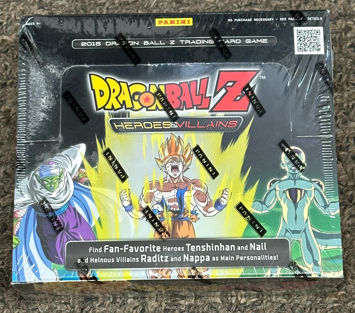 Dragon Ball Z TCG Panini Sealed Collectible Card Game Boxes for