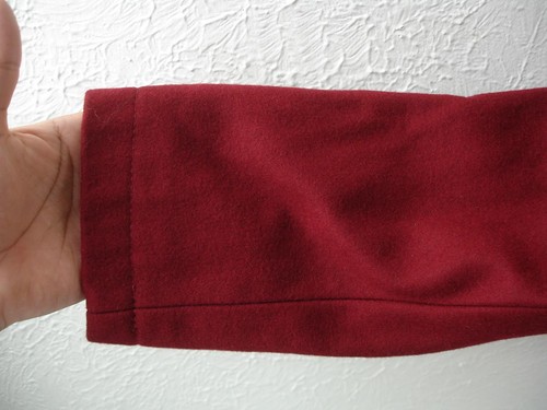Women's 14 Kenneth Cole New York Garnet Red Double-Breasted Military Trench Coat - Picture 4 of 21