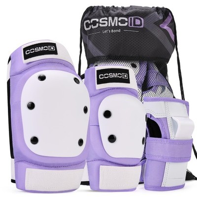Knee Pads for Women/Men /Youth Skate Pads Adult Knee and Elbow Pads with Wris...