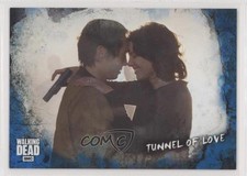 2018 The Walking Dead Road to Alexandria Blue 30/50 Glenn Rhee Maggie Greene 0c3