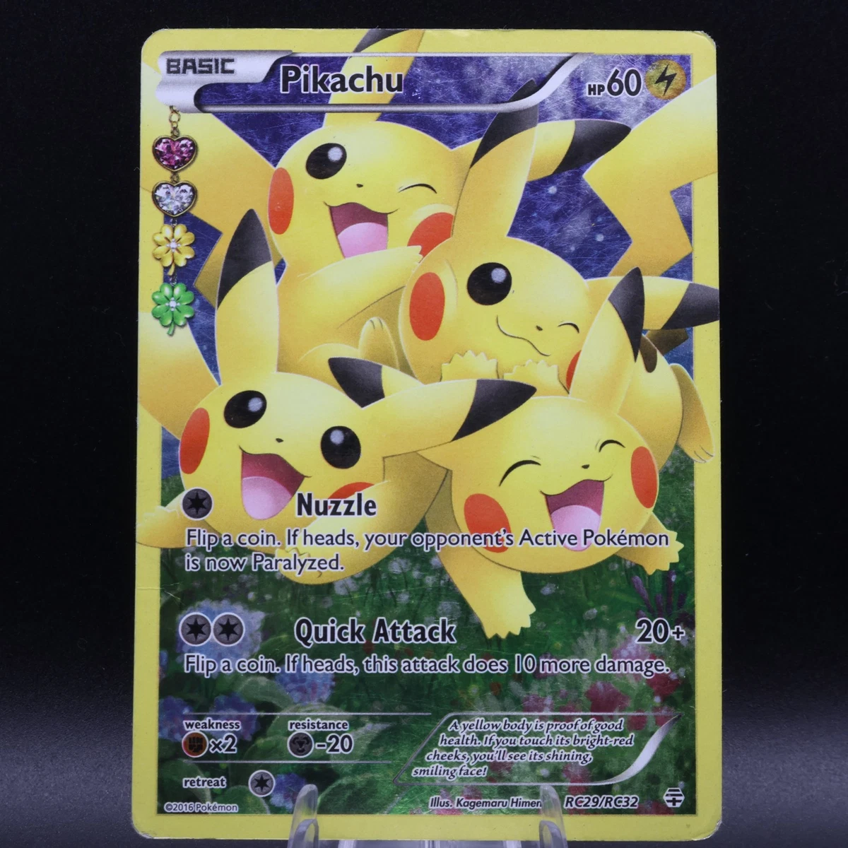 Pikachu Pokémon TCG Generations Ultra Rare Individual Collectible