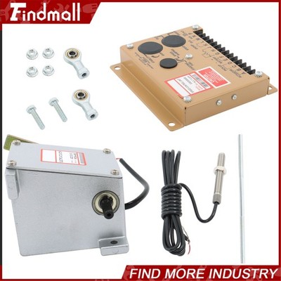 Findmall ADC120-12V+ESD5500E+MSP6729 Generator Governor Actuator Speed Sensor