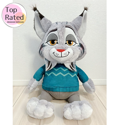 Disney Zootopia 2 FukuFuku V BIG Plush Toy Doll Pawbert Lynxley