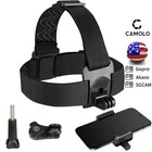 Cell Phone Head Strap Belt Mount Phone Holder For iPhone Samsung Gopro 11 10 9