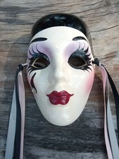 New Orleans Mardi Gras Mask Signed By Karen Thomas Still