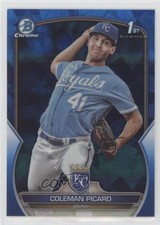 2023 Bowman Chrome Draft Sapphire Coleman Picard #BDC-161 11oh