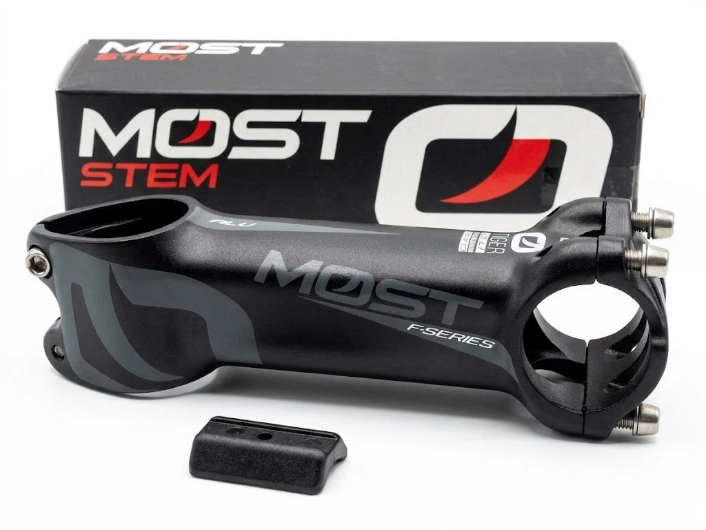 パーツ PINARELLO MOST TIGERMAX Carbon Alu Stem Pinarello 1 1/8 in Steerer Tube Diameter Bicycle 31.8 mm Clamp