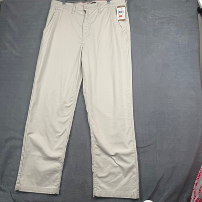 Vans Authentic Chino Loose Pants Mens 36 Oatmeal Beige VN0A5FJB2N1 NWT