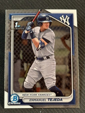 2024 Bowman Chrome 1st PROSPECT ROOKIE Enmanuel Tejeda Item 4