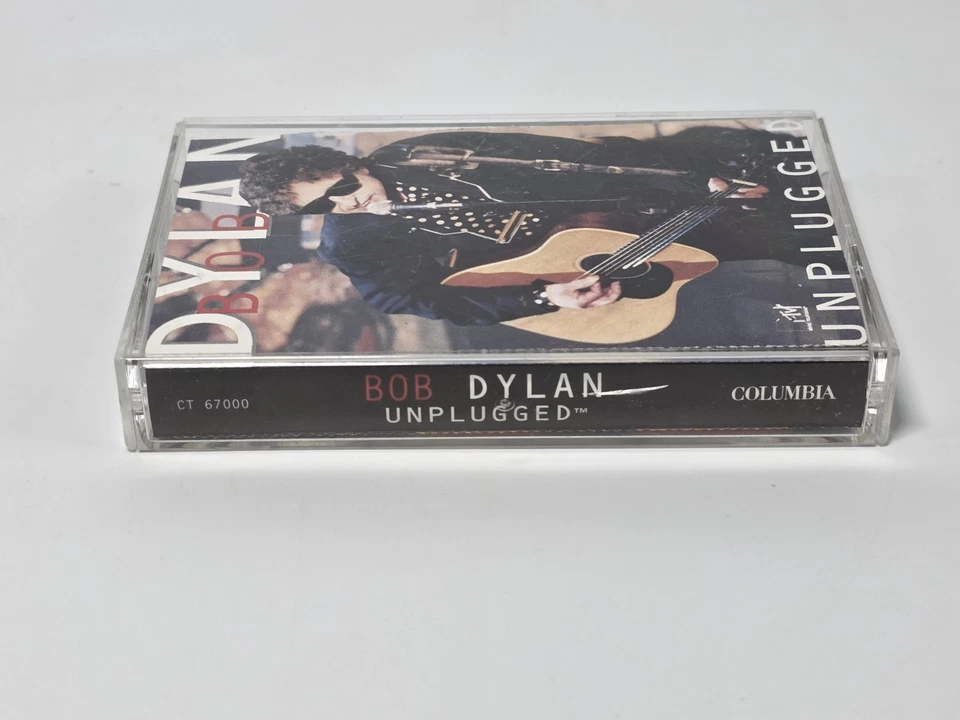 Bob Dylan MTV Unplugged Cassette Tape Columbia Records 1995 - Image 3 of 4