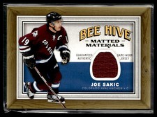2006-07 Upper Deck Beehive Matted Materials Joe Sakic Colorado Avalanche #MM-JS