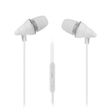 Design Słuchawki douszne Zestaw słuchawkowy Earphone Headphone G28 biały
