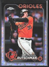 2024 Topps Chrome Logofractor Edition #80 Adley Rutschman Baltimore Orioles
