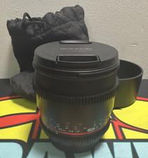 Rokinon 85mm T1.5 AS IF UMC II CINE Lens Canon EF 072
