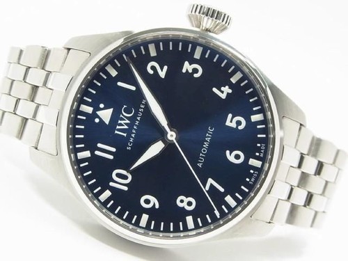 IWC large Pilot's watch 43 blue IW329304 MensIW329304