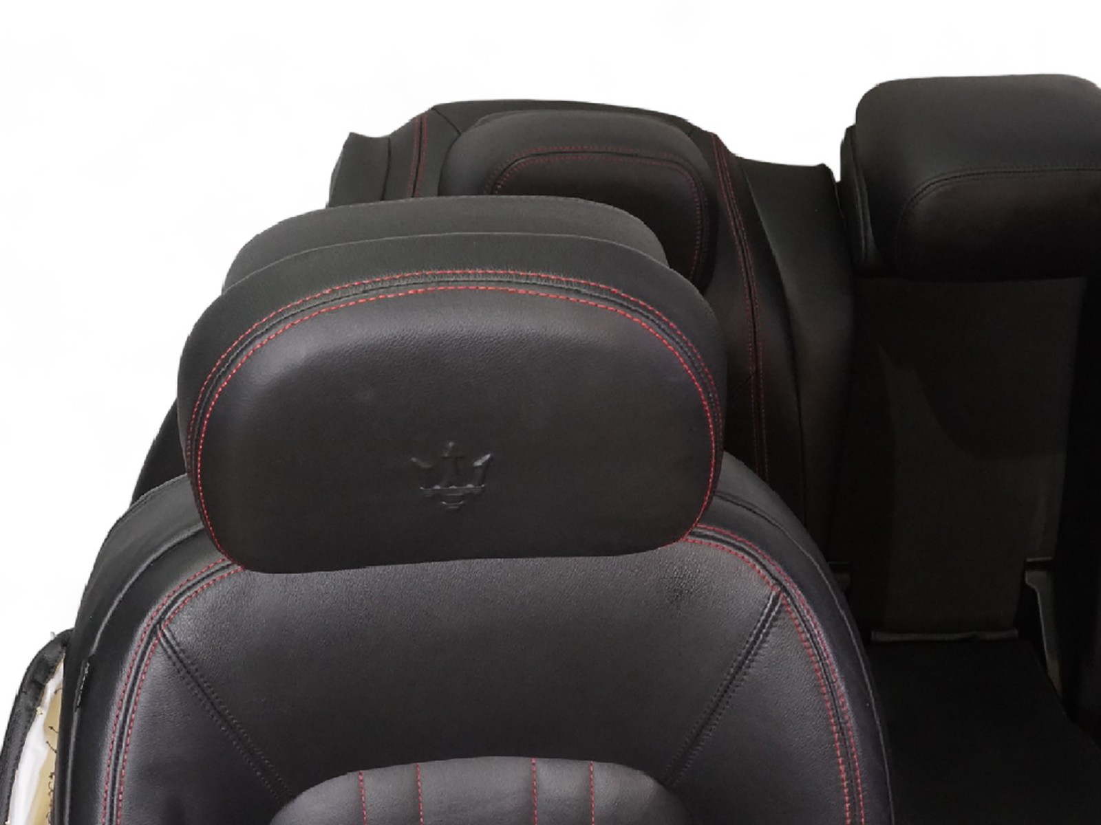2014 - 2017 MASERATI GHIBLI S Q4 M157 SEAT LEATHER BUCKET CUSHION FRONT REAR SET