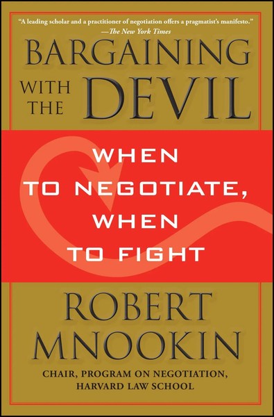 Robert Mnookin | Bargaining With The Devil | Taschenbuch | Englisch (2011)-image