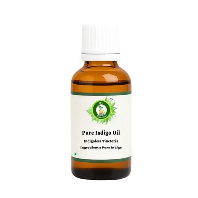R V Essential  Pure Indigo Oil Indigofera Tinctoria 100% Pure and Natural