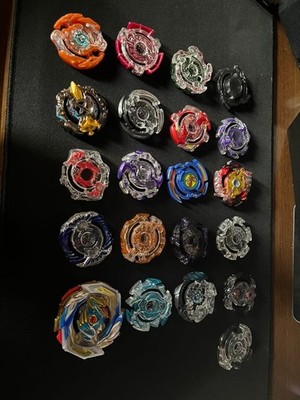 Takara Tomy Beyblade Burst Bulk Lot Spinning Tops Assorted Colors Used