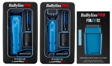 BaByliss PRO FXONE LO-PRO FX ONE BLUE Professional Clipper Trimmer  Shaver Set