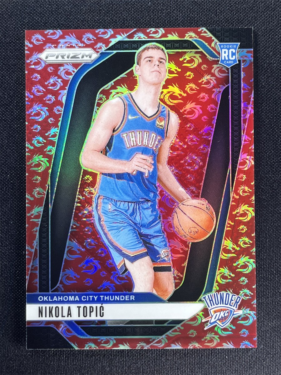 2024-25 Panini Prizm Nikola Topic #230 RC Rookie China Dragon Year Spurs /88