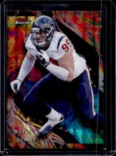 2024 Topps Finest JJ Watt Oil Spill Geometric Refractor Uncommon #/15 Texans