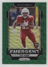 2024 Panini Prizm Emergent Green Wave Prizm Trey Benson #17 11qd