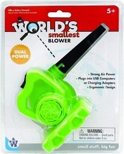 Westminster, Inc. World's Smallest Blower - Real, Working, Tiny, Dual Powered...