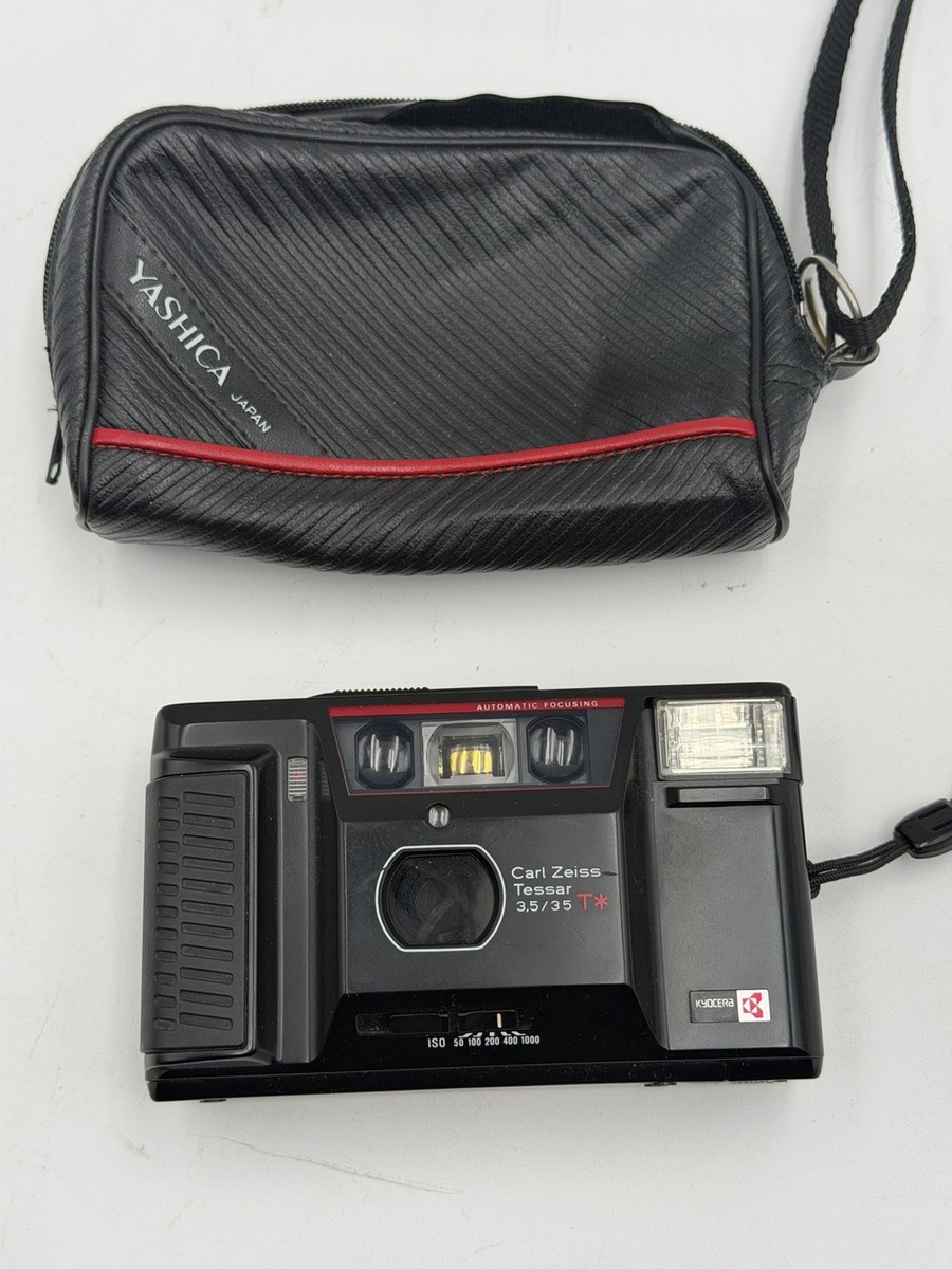 Yashica T AF-D 35mm Film Point & Shoot Camera From Japan AS IS No