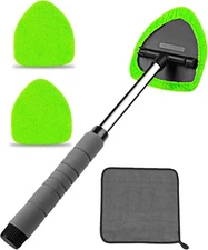 Retractable Windshield Cleaner Wand