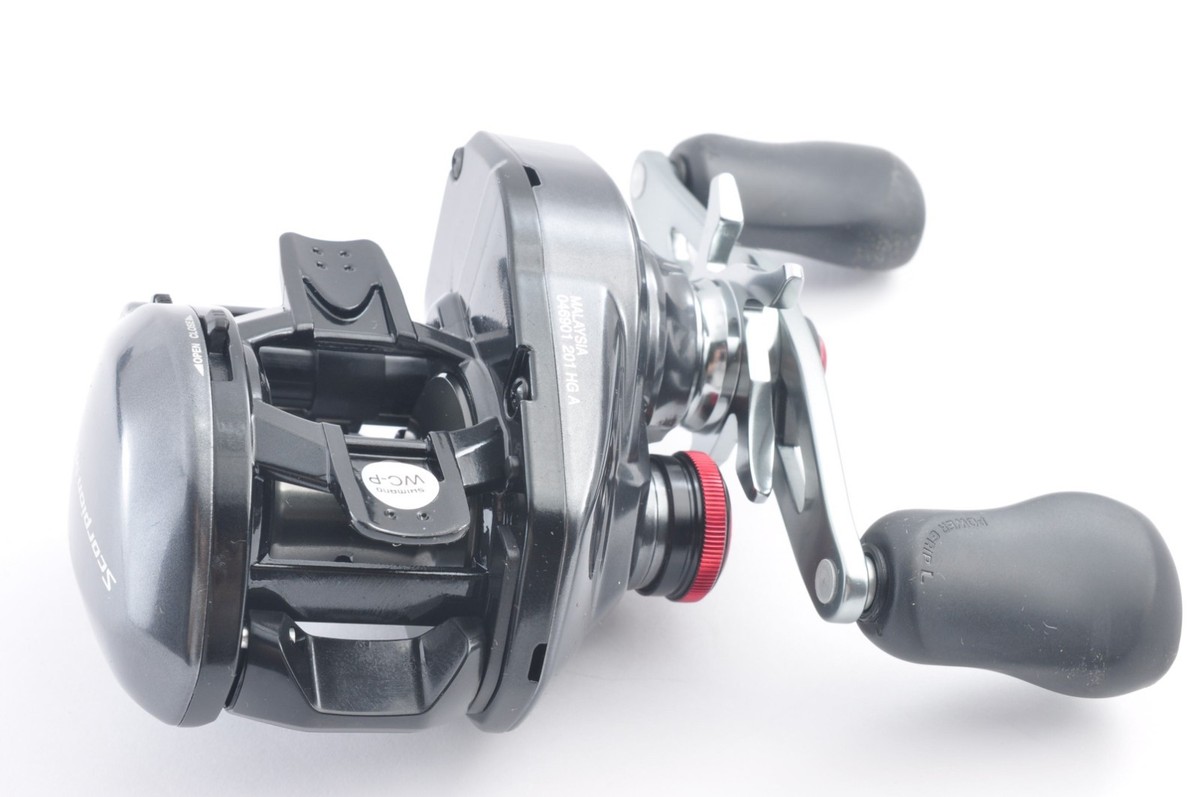 Shimano 24 Scorpion MD 201HG Left Baitcasting Reel from Japan 
