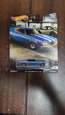 Hot Wheels Premium Boulevard 1969 Chevelle 396 Chevy Muscle Car 1/64 Diecast