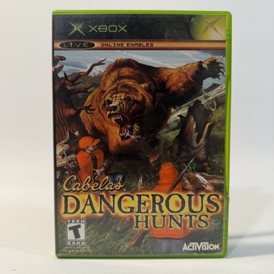 Cabela's Dangerous Hunts Original Xbox Hunting Shooter Big Game Action