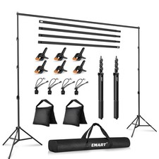 Photo Backdrop Stand, 8.5x10ft Back Drop Stand for Party, Photography