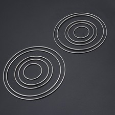  10 Pcs Dream Catcher Material Metal Ring Dreamcatcher Accessories