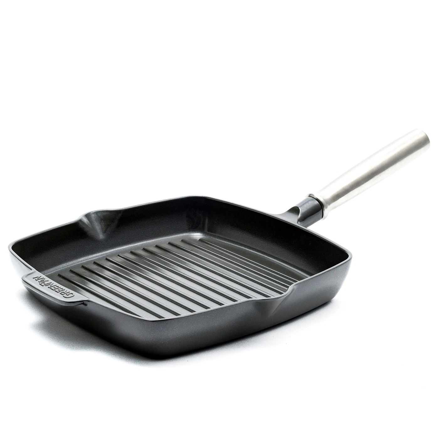 GreenPan Simmerlite 10" Nonstick Square Grill Pan
Opens in a new window or tab