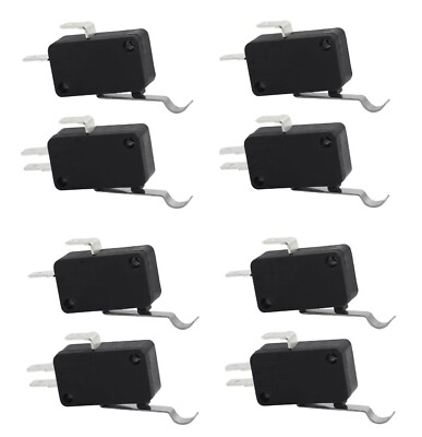 1014807 1014808 8 MICRO SWITCHES 2 & 3 PRONG for CLUB CAR GOLF CART - 4 Pack