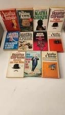 Agatha Christie lot of 11 novels. Good Cond. See description for titles