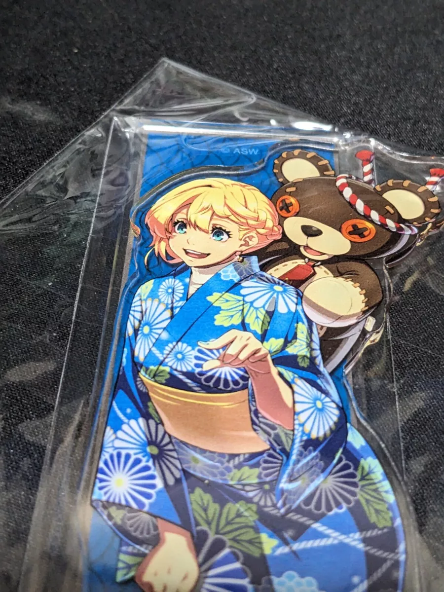 Guilty Gear Strive Official Huge Acrylic Stand Bridget Yukata Kimono ver  Mint