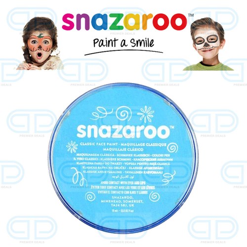 Snazaroo Face Paint & Body Make Up Many Colours Stage Fancy Dress Halloween 18ml - Picture 18 of 50