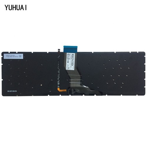 For HP ENVY 15-as000 15-as100 15t-as000 Keyboard Spanish Teclado Backlit Silver - Picture 2 of 7