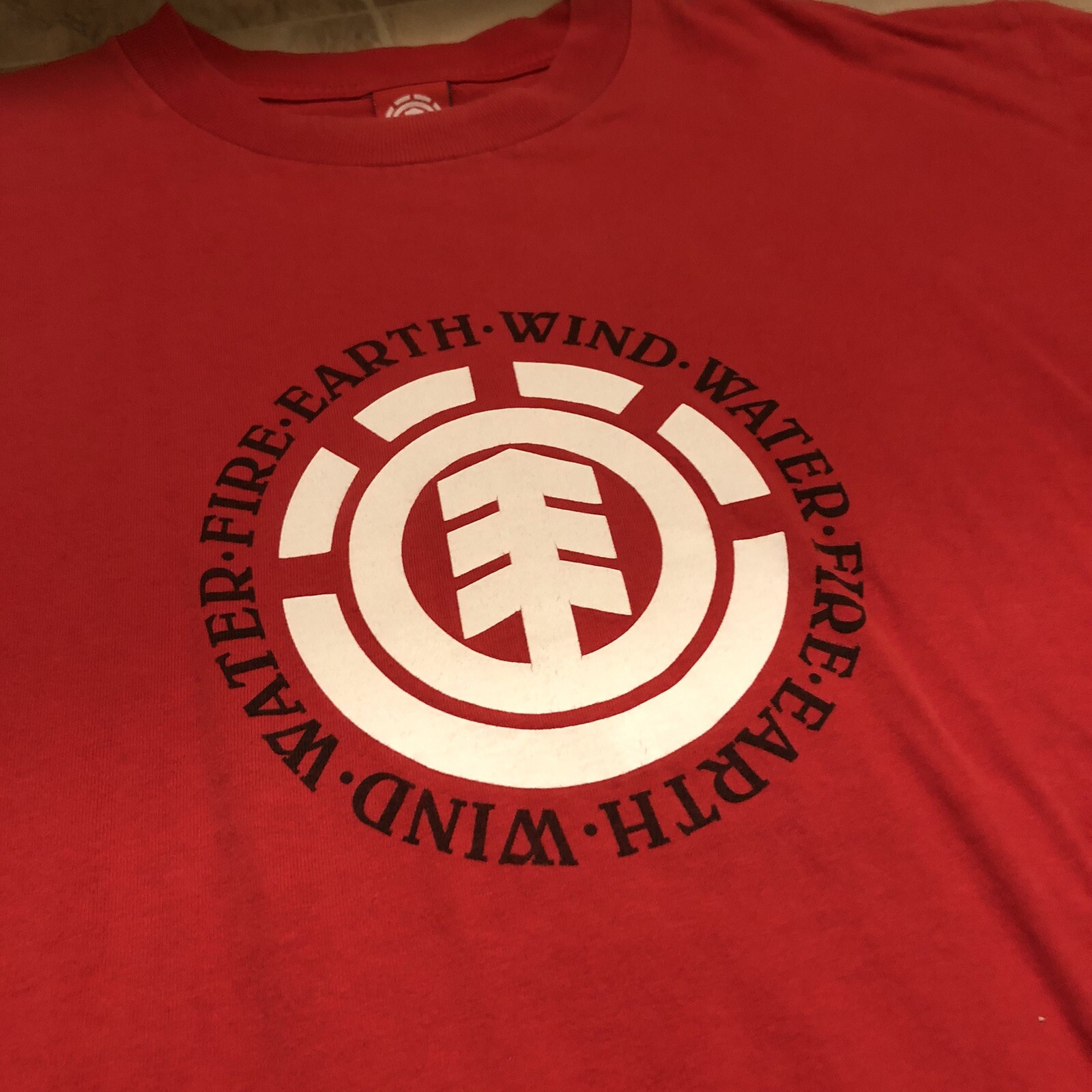 Vintage Element Skateboard EARTH WIND FIRE WATER Bam … Gem