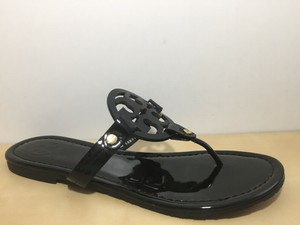 tory burch sandals black patent