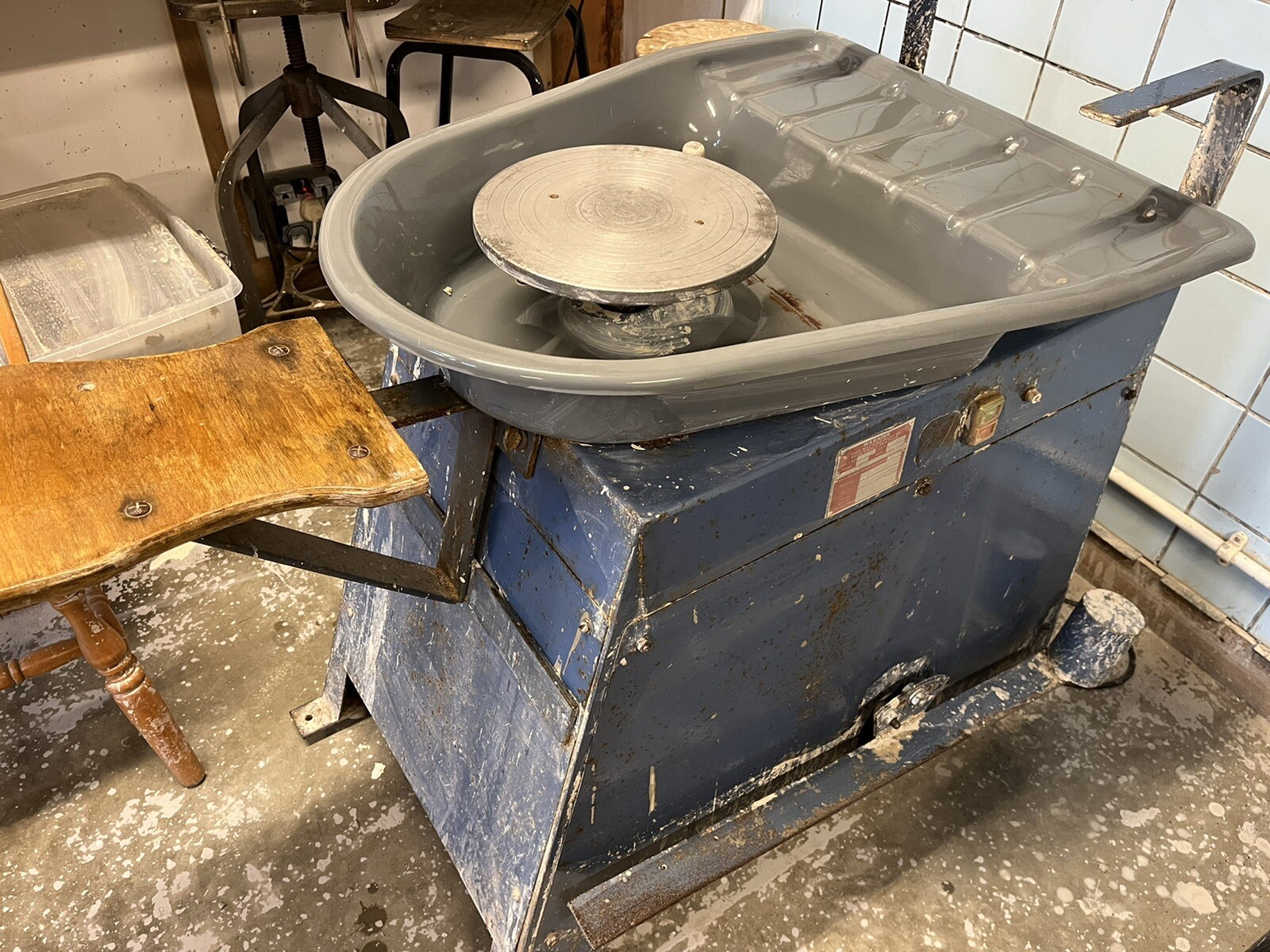 Wenger Electric Pottery Wheel eBay