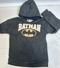 Batman Hoody Kids 14 Ultra Soft Athletic Wear Gym Sports DC Comics Sweatshirt