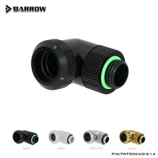 Barrow G1/4" 90 Degree 14mm Fitting Compression 90  Rotary Multi-Link Adapter